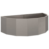 Planter Rusty 120 x 60 x 35 cm Weathering Steel - 45-Degree Angle