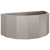 Planter Rusty 90 x 45 x 35 cm Weathering Steel - 45-Degree Angle