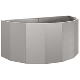 Planter Rusty 120 x 60 x 50 cm Weathering Steel