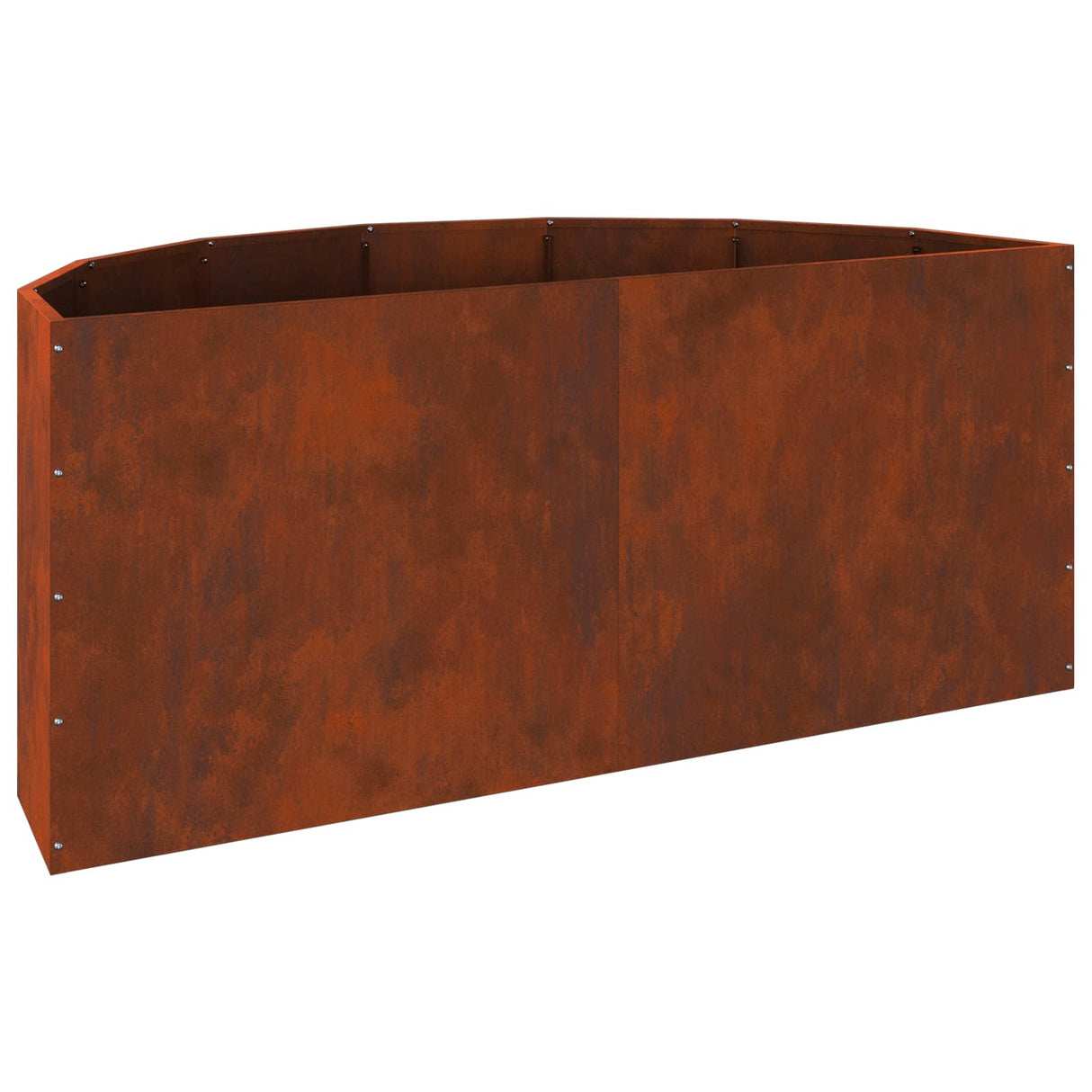 Planter Rusty 120 x 60 x 50 cm Weathering Steel