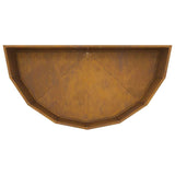 Planter Rusty 120 x 60 x 50 cm Weathering Steel - Extra Image