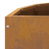 Planter Rusty 60 x 30 x 50 cm Weathering Steel - Extra Image