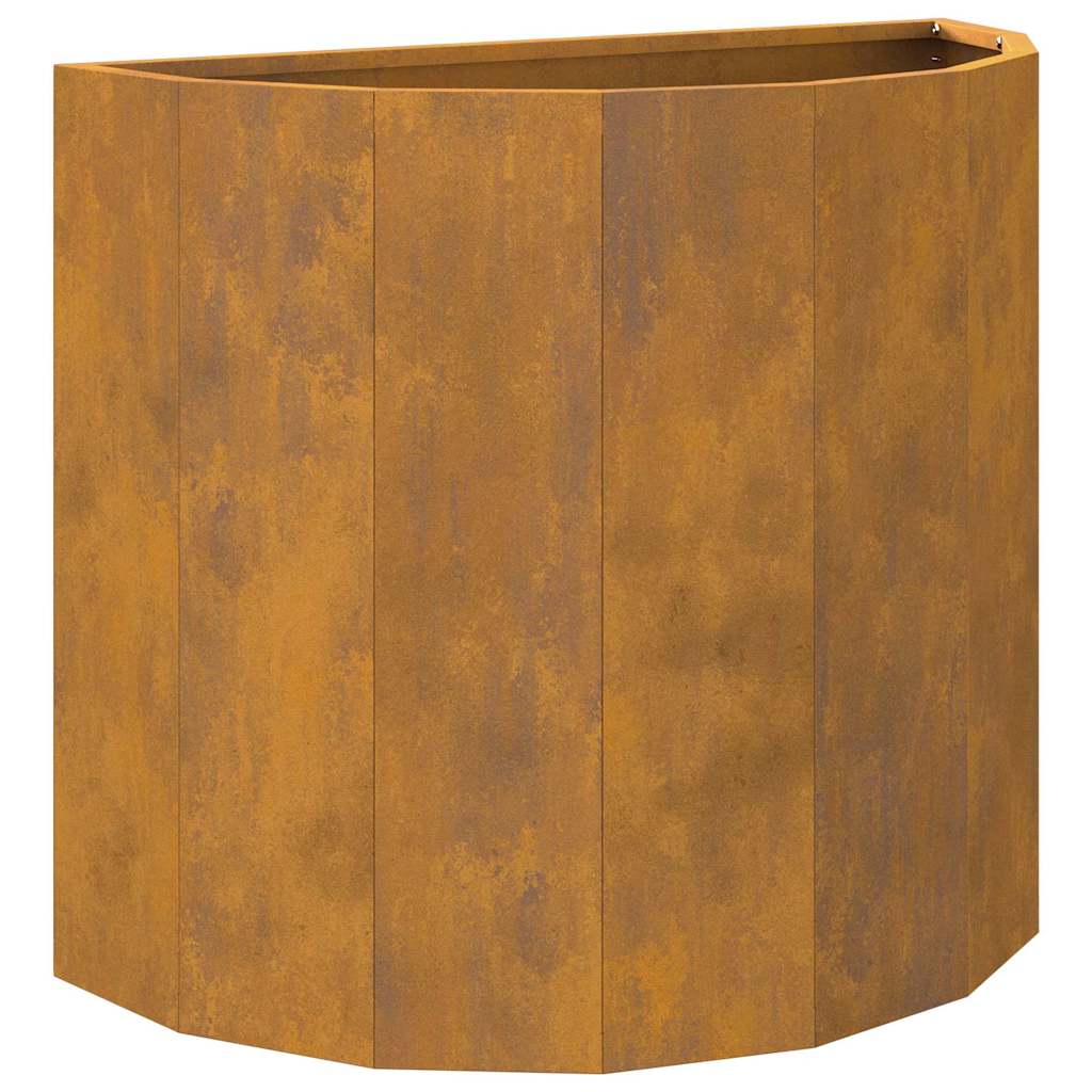 Planter Rusty 60 x 30 x 50 cm Weathering Steel