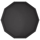 Planter Black 120 x 120 x 35 cm Steel