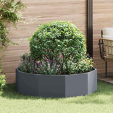 Planter Anthracite 120 x 120 x 35 cm Steel