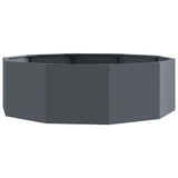 Planter Anthracite 120 x 120 x 35 cm Steel