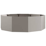 Planter Rusty 120 x 120 x 35 cm Weathering Steel - 45-Degree Angle