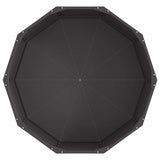Planter Black 90 x 90 x 35 cm Steel