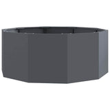 Planter Anthracite 90 x 90 x 35 cm Steel