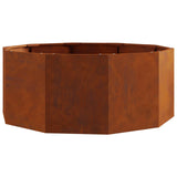 Planter Rusty 90 x 90 x 35 cm Weathering Steel