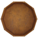 Planter Rusty 90 x 90 x 35 cm Weathering Steel - Close-Up Angle