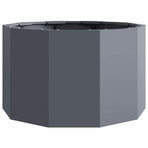 Planter Anthracite 60 x 60 x 35 cm Steel