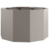 Planter Rusty 60 x 60 x 35 cm Weathering Steel
