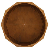 Planter Rusty 60 x 60 x 35 cm Weathering Steel - Close-Up Angle