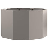 Planter Rusty 90 x 90 x 50 cm Weathering Steel - 45-Degree Angle