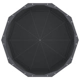 Planter Anthracite 60 x 60 x 50 cm Steel