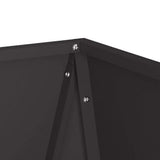 Planter Black 40 x 40 x 75 cm Steel