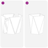 Planter 2 pcs Rusty 50 x 50 x 75 cm Weathering Steel - Extra Image