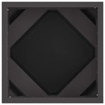 Planter Black 30 x 30 x 30 cm Steel