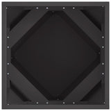 Planter Black 40 x 40 x 40 cm Steel
