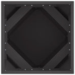 Planter Black 40 x 40 x 40 cm Steel