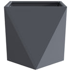 Planter Anthracite 40 x 40 x 40 cm Steel