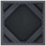 Planter Anthracite 40 x 40 x 40 cm Steel