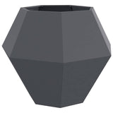 Planter Anthracite 100 x 100 x 80 cm Steel
