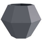 Planter Anthracite 100 x 100 x 80 cm Steel