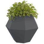 Planter Anthracite 100 x 100 x 80 cm Steel