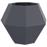 Planter Anthracite 75 x 75 x 60 cm Steel