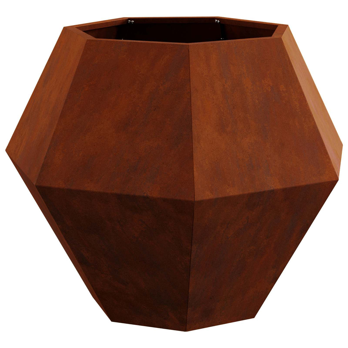 Planter Rusty 75 x 75 x 60 cm Weathering Steel