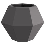 Planter Black 50 x 50 x 40 cm Steel