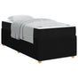 Bed Frame Black 90 x 190 cm Fabric