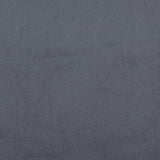 Bed Frame with Mattress Dark grey 90 x 190 cm Velvet - Extra Image