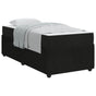 Bed Frame Black 90 x 190 cm Fabric