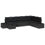 8 pcs Black