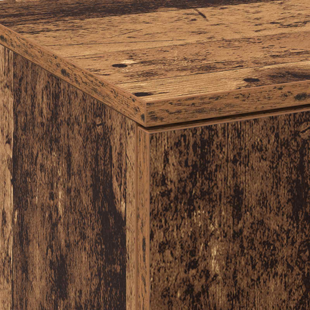 Highboard 70 x 33.5 x 180 cm Engineered Wood Old Wood