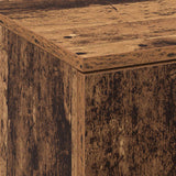 Highboard 70 x 33.5 x 180 cm Engineered Wood Old Wood - Extra Image