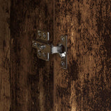 Highboard 70 x 33.5 x 180 cm Engineered Wood Old Wood