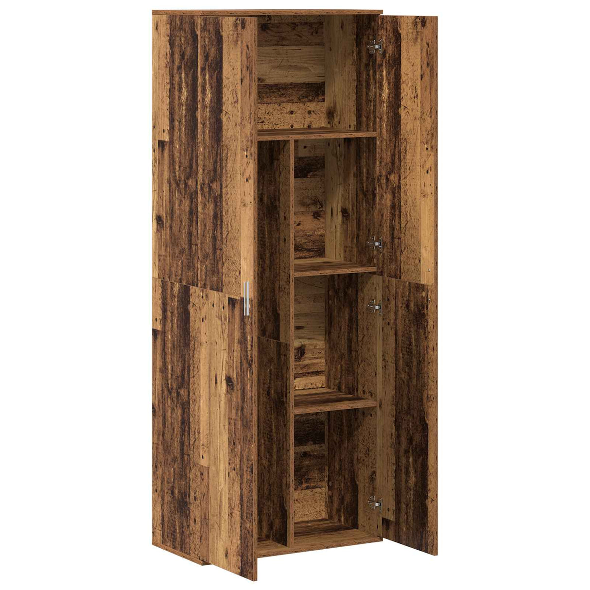 Highboard 70 x 33.5 x 180 cm Engineered Wood Old Wood