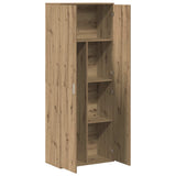 Highboard 70 x 33.5 x 180 cm Engineered Wood Artisan Oak - 45-Degree Angle