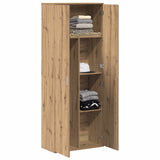 Highboard 70 x 33.5 x 180 cm Engineered Wood Artisan Oak - Side View