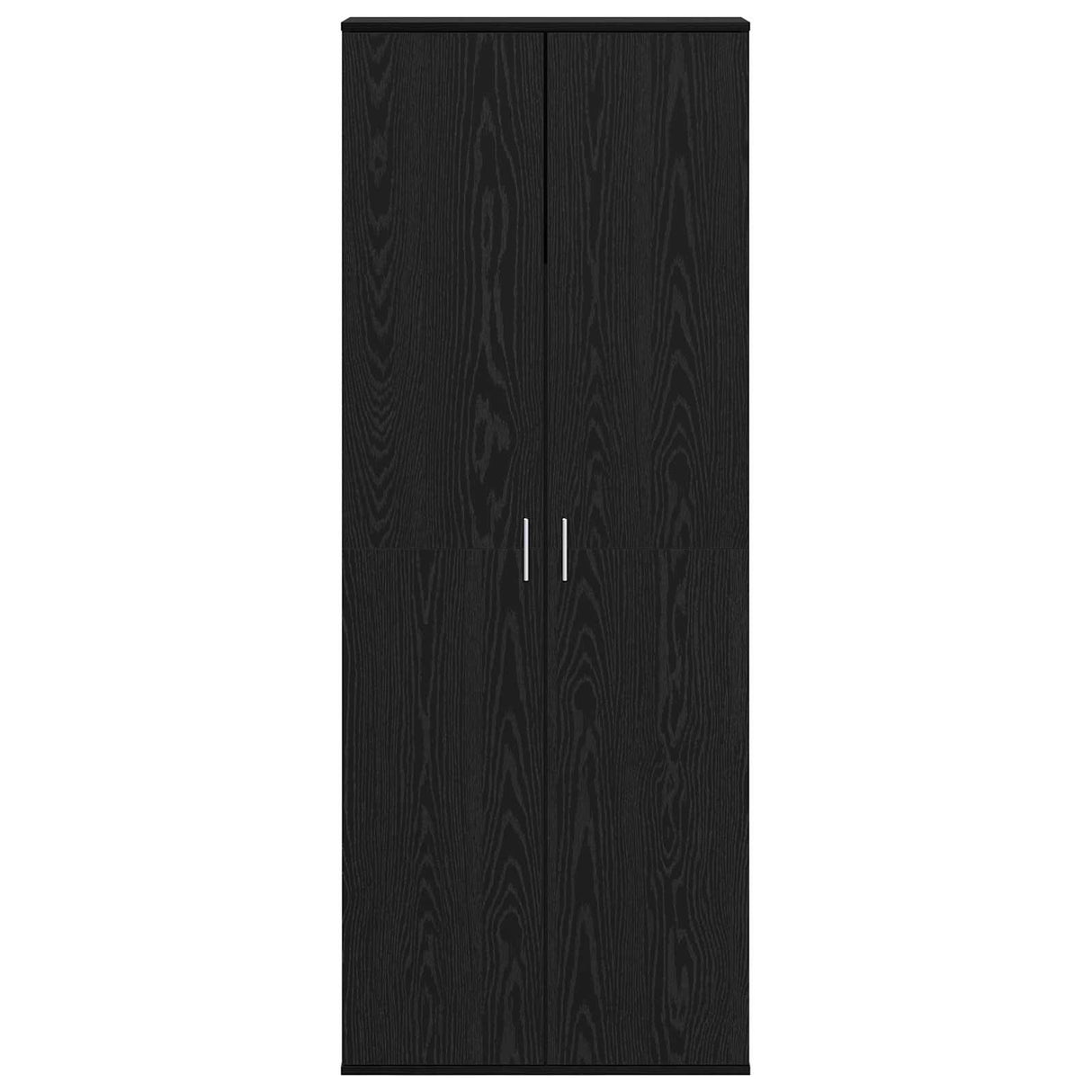 Highboard 70 x 33.5 x 180 cm Engineered Wood Black Oak