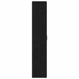 Highboard 70 x 33.5 x 180 cm Engineered Wood Black Oak