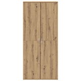 Highboard 80 x 39 x 178 cm Engineered Wood Artisan oak