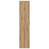 Highboard 80 x 39 x 178 cm Engineered Wood Artisan oak - Close-Up Angle