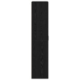 Highboard 80 x 39 x 178 cm Engineered Wood Black oak