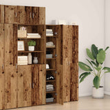 Highboard Old Wood 30 x 42,5 x 185 cm - Top-Down View