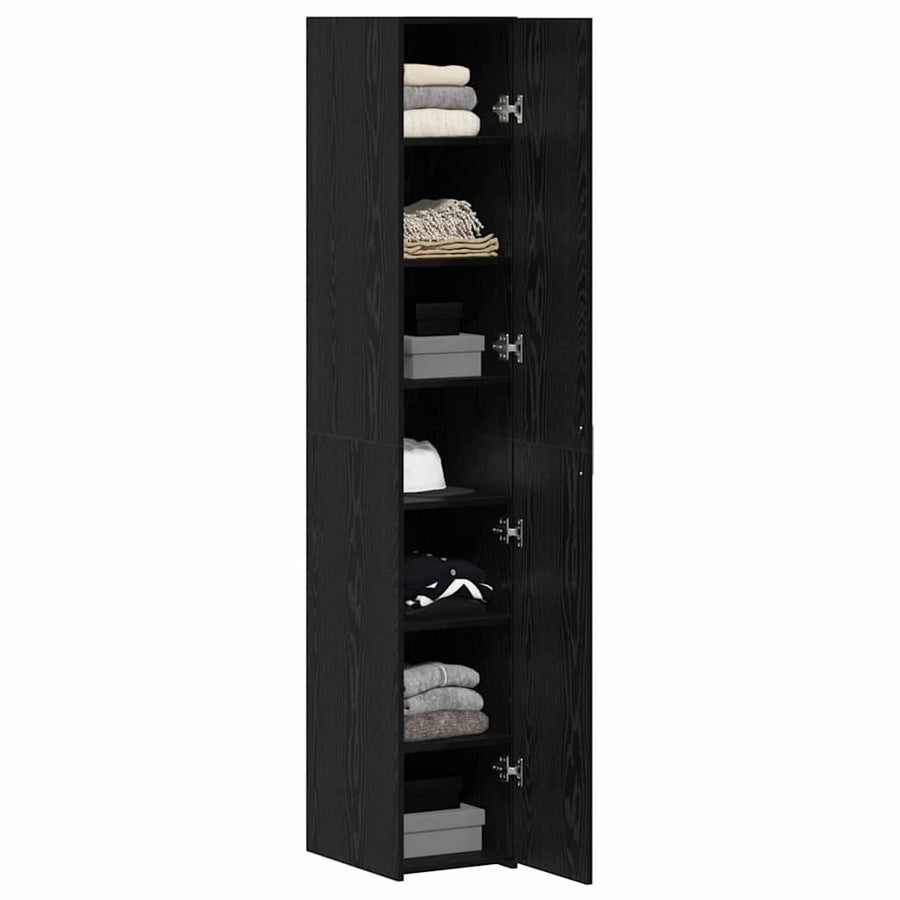 Highboard Black Oak 30 x 42,5 x 185 cm